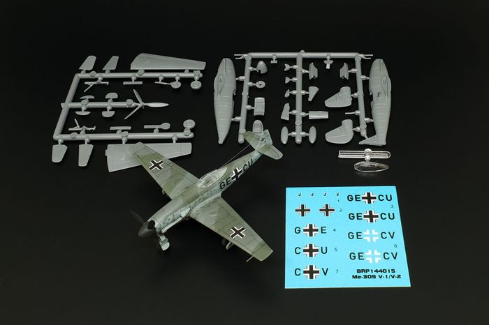 Brengun Models 1/144 MESSERSCHMITT Me-309 V-1/V-2 Fighter 2 Kits in the Box! 
