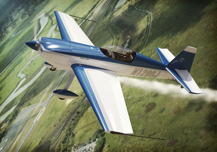 Brengun Models 1/72 EXTRA EA 300L Sport Plane with 4-Blade Propeller 