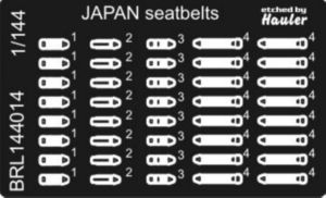 JAPAN seat belts