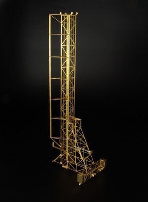 Launch tower for Bachem Natter