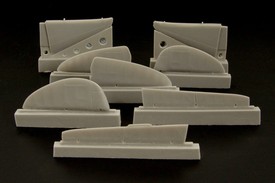 MiG 3 control surfaces (ICM and ALANGER kit)