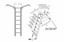 Another image of A4 Skyhawk ladder (Platz-Eduard kit)