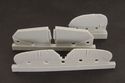 Another image of Spitfire MkIX control surfaces - early - for Airfix kit