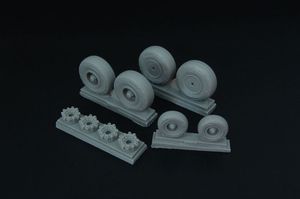 C-130 wheel set (with disc brakes) (Italeri)