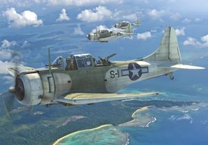 SBD-5 Dauntless „Atlantic theatre“