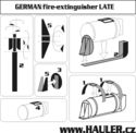 Další obrázek produktu German FIRE EXTINGUISHER Late
