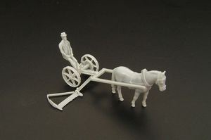 Grass chopper MELICHAR w horse